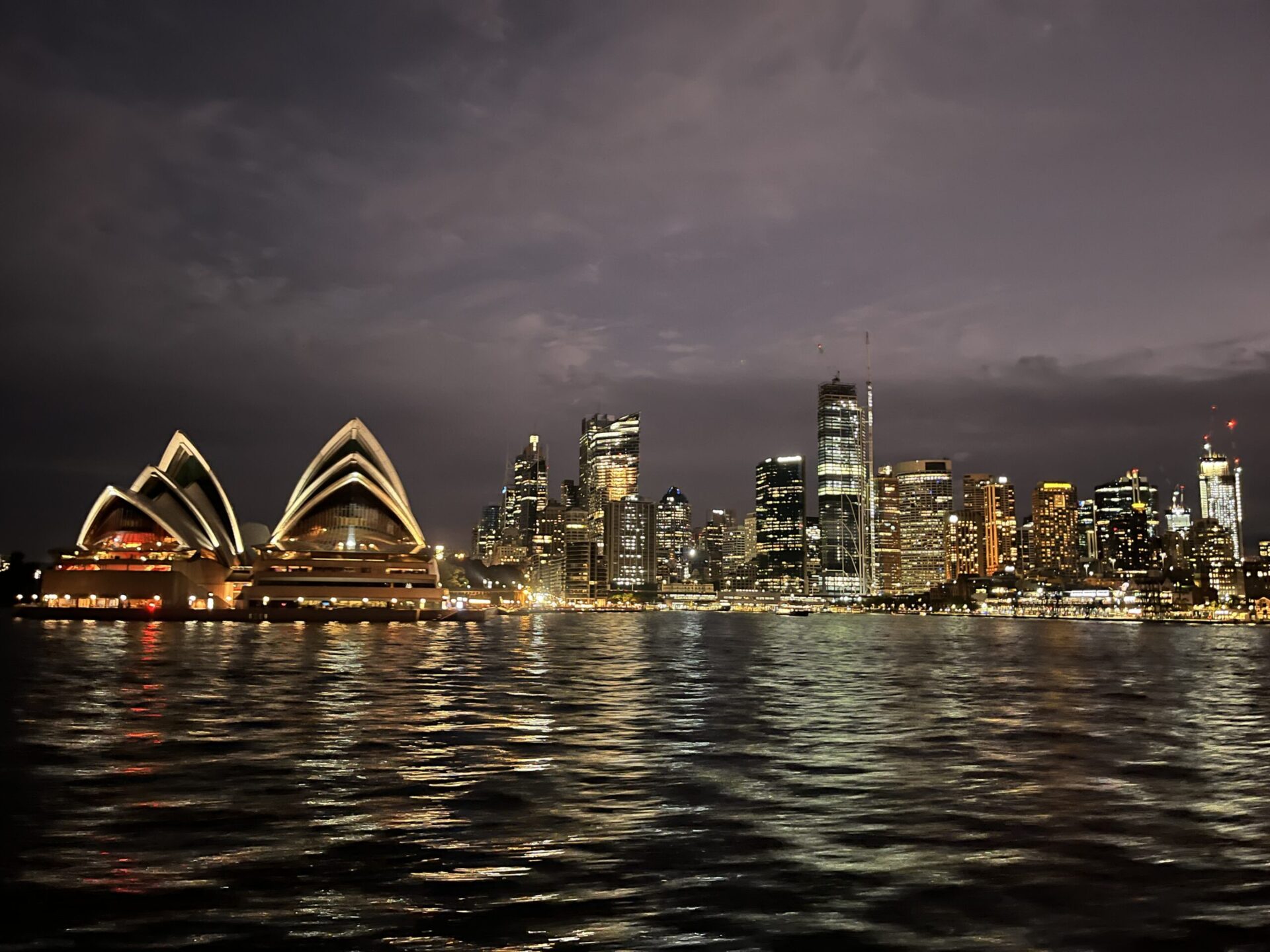 Australia Opera House at Night